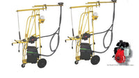 CG12E (electric), CG12G (Gas) concrete Ceiling grinder parts By Oztec