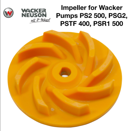 Impeller for Wacker Neuson PS2 500, PSG2, PSTF 400, PSR1 500 Pumps 0150484 5000150484