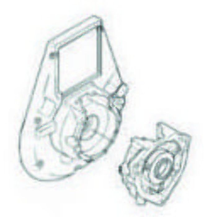 5000183786 Crankcase fits BS60-2 Vibratory Rammers by Wacker Neuson