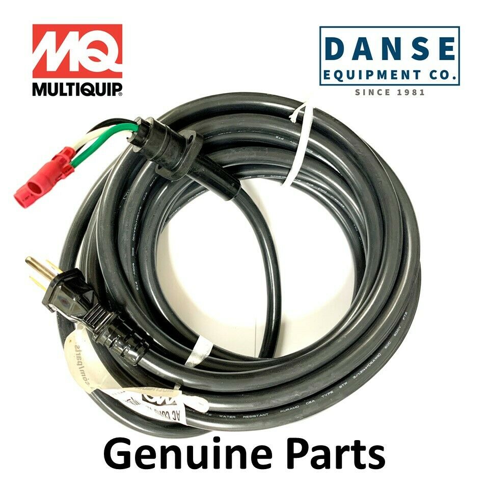 AC Cord With Gland fits ST2037 Submersible Pumps by Multiquip 0201503UL120