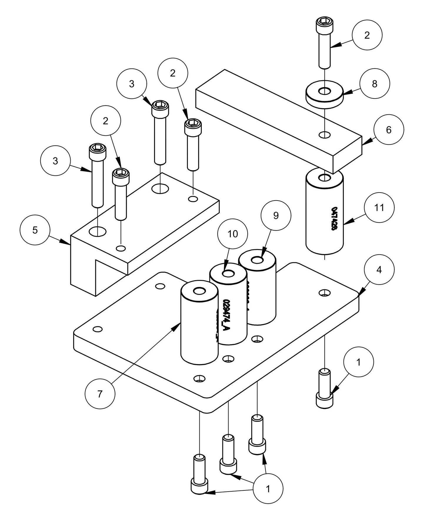 Trowel Arm Alignment Jig Towel Arm Jig Assembly Parts