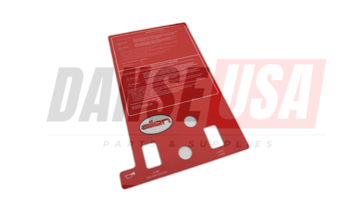 052807 Decal, Top Panel 2 Track Buggy by Allen Enginnering