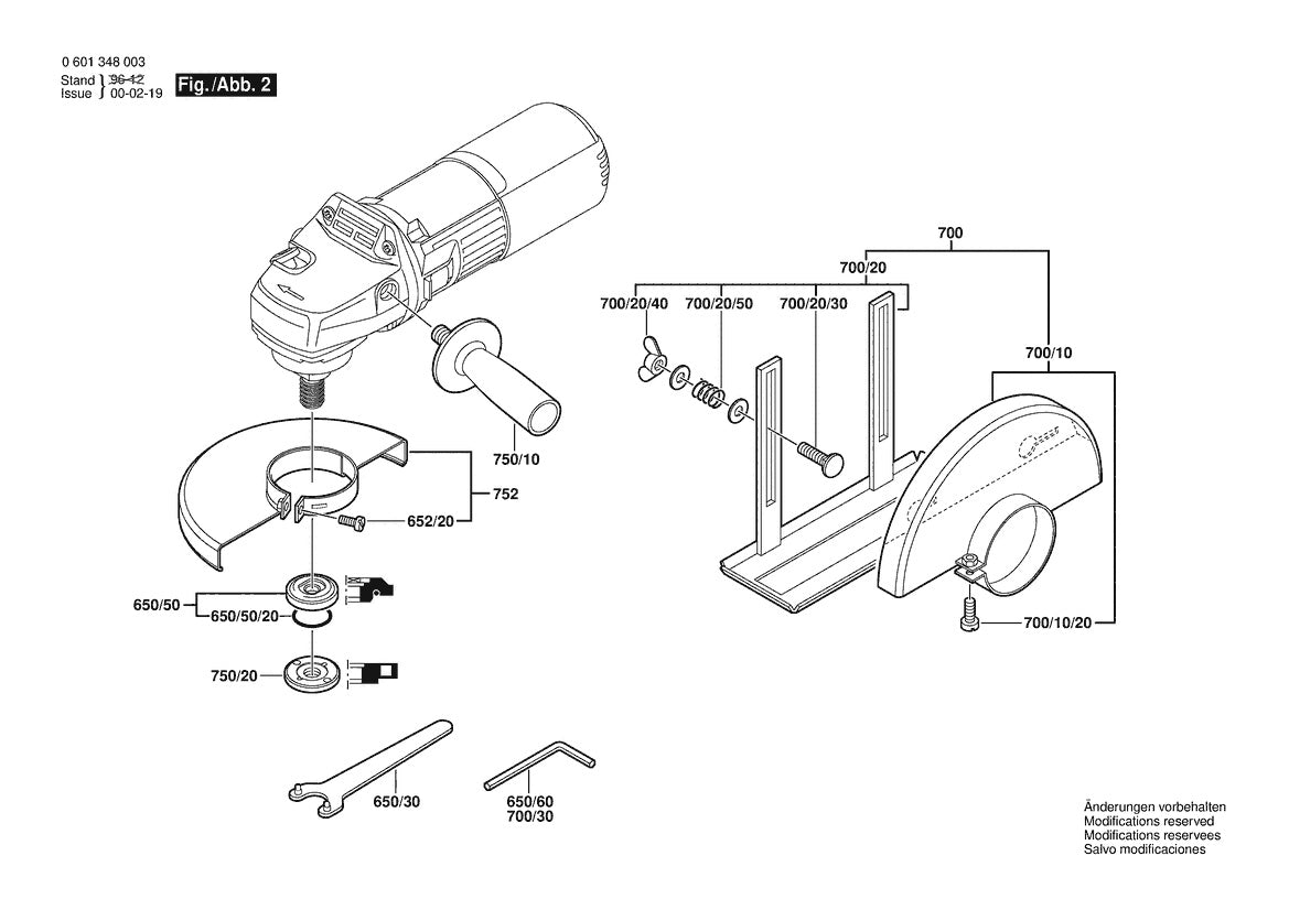 601348039 Bosch Grinder Parts Diagram