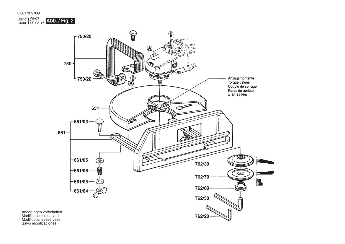 601365039 Bosch Saw Parts Diagram