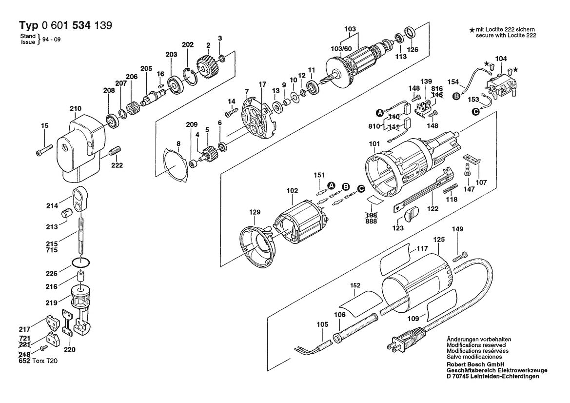 601534139 Bosch Nibbler Parts Diagram