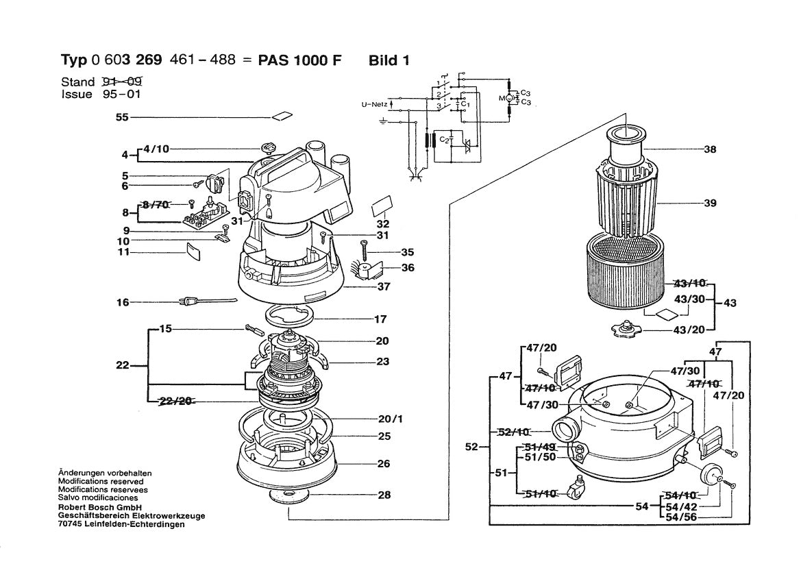 603269474 Bosch Saw Parts Diagram