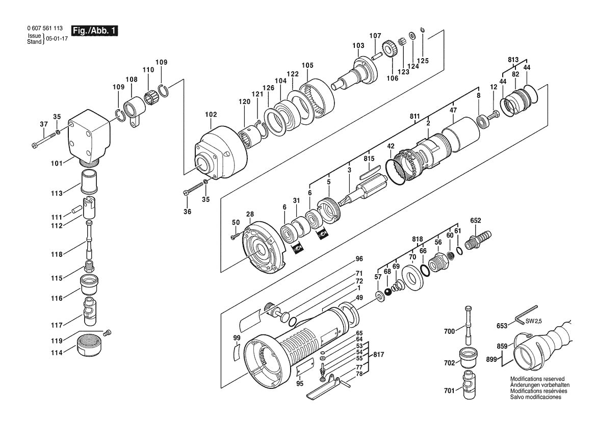 607561113 Bosch Nibbler Parts Diagram
