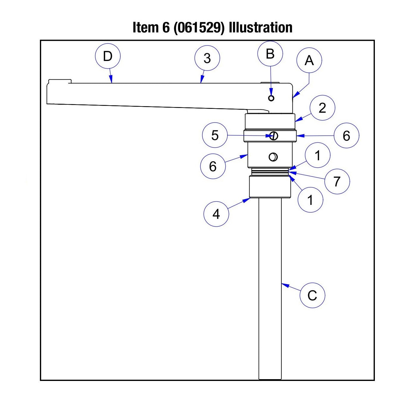 MSP475 Pitch Control (Old) Assembly-2 Parts