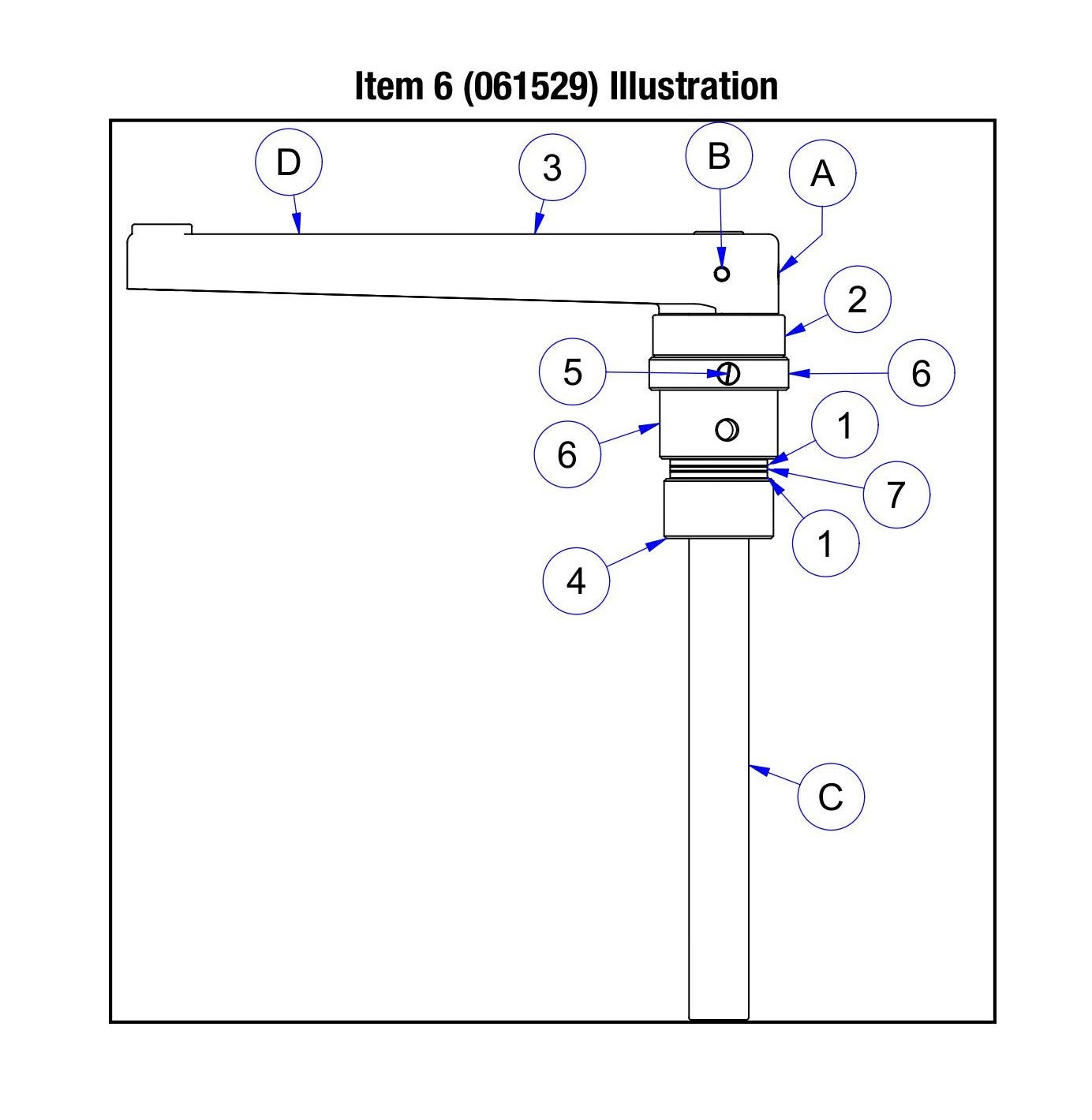 MSP475 Pitch Control (Current) Assembly-2 Parts