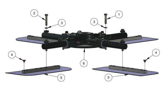 RP245 Lower Rotor Assembly-Right Hand Parts