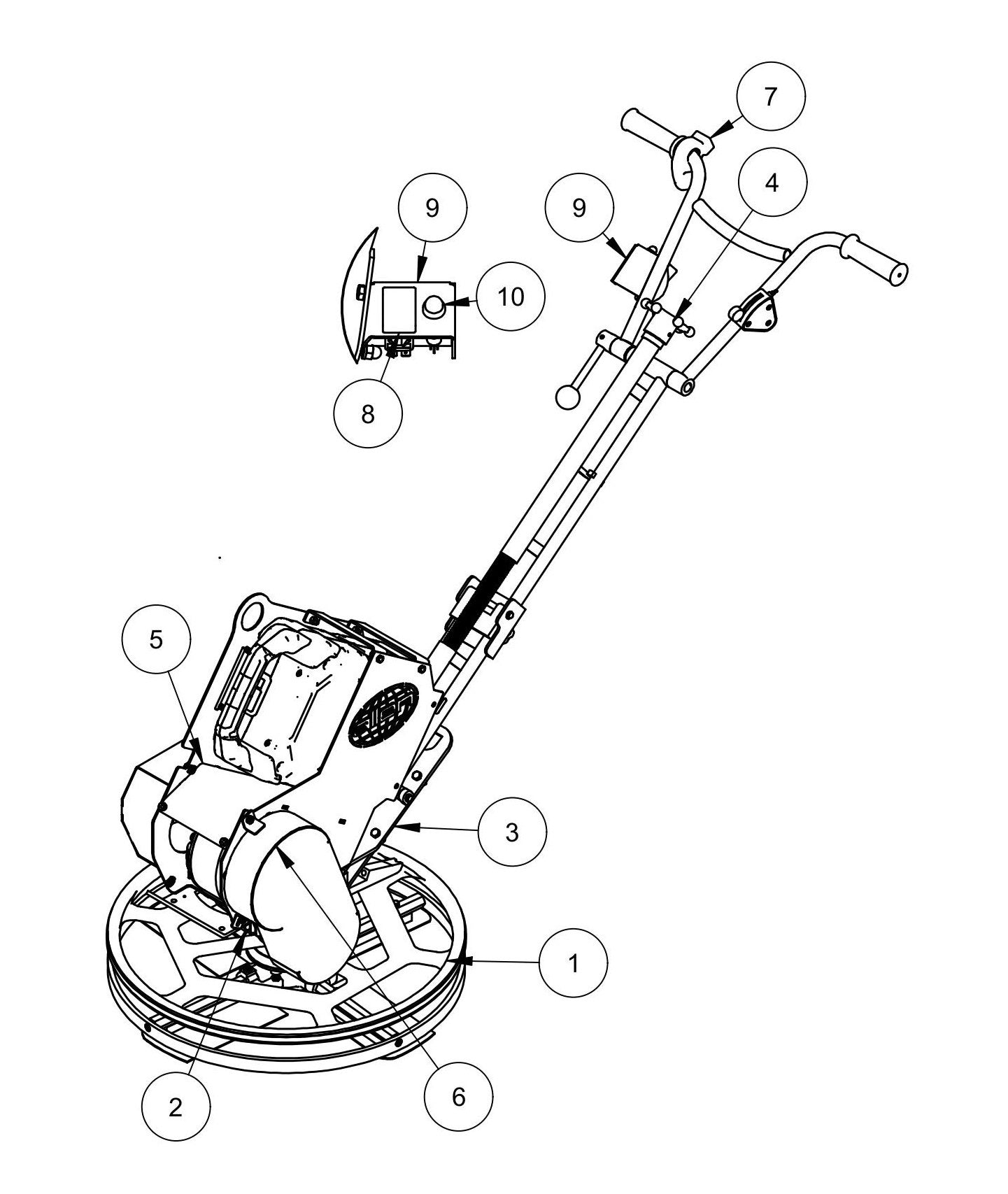 PRO424E-B Vanguard Engine Vanguard Assembly Parts