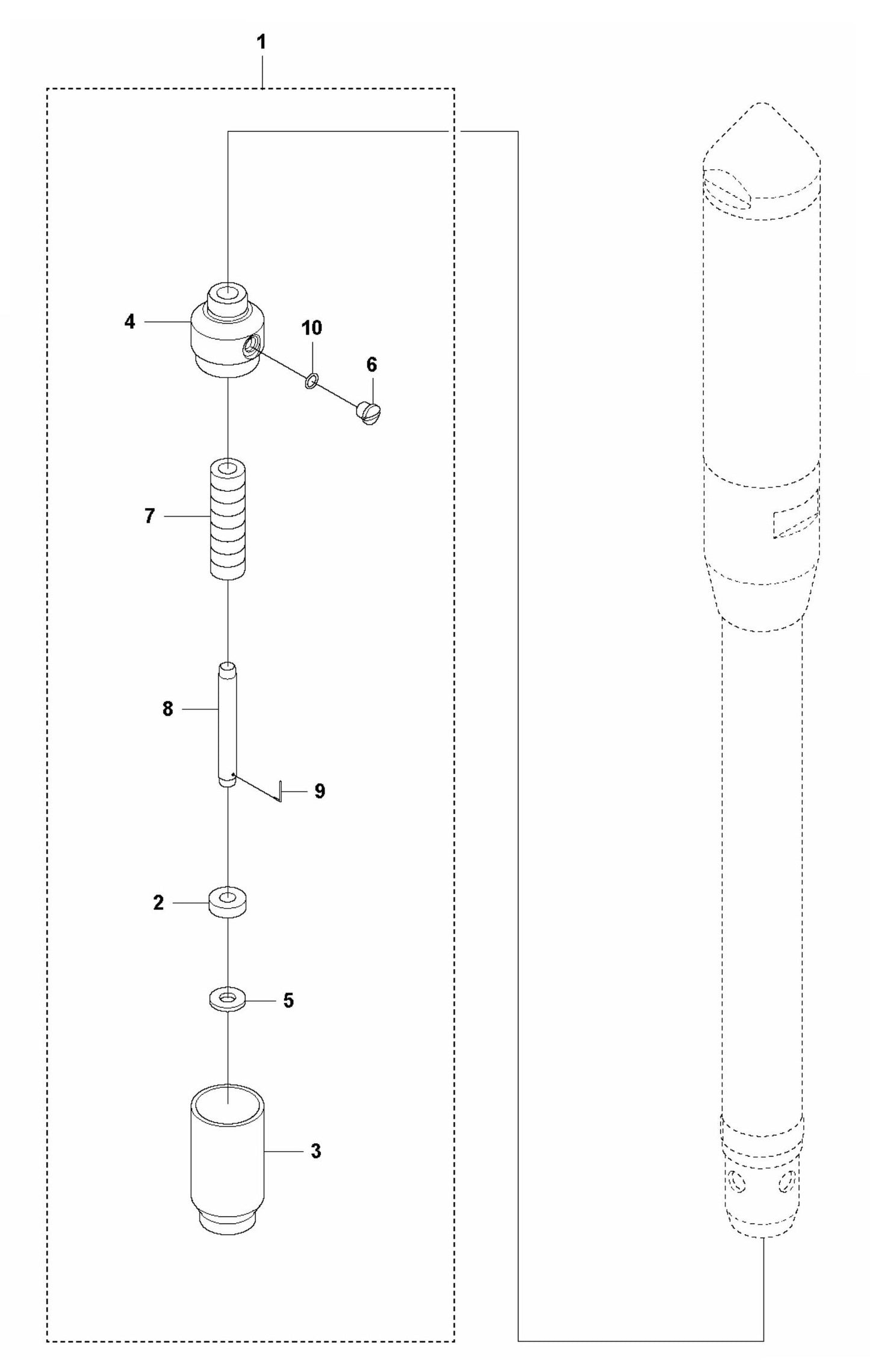 AY 37 SN 481 Lubricator Assembly Parts by Husqvarna