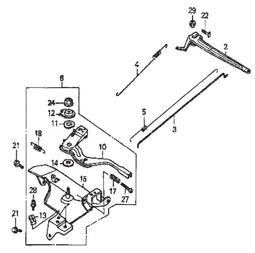 Control Assembly Parts- WM120PH, WM120SH Honda GX390K1QA2/GX390U1QA2