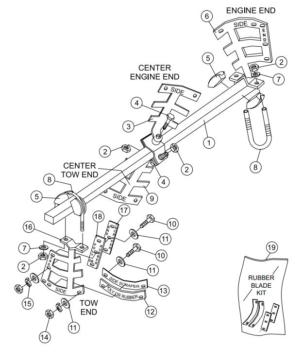 Paddle Shaft Assembly Parts-WM63SLF MPOWER 177F-BH 9.0 HP GASOLINE ENGINE