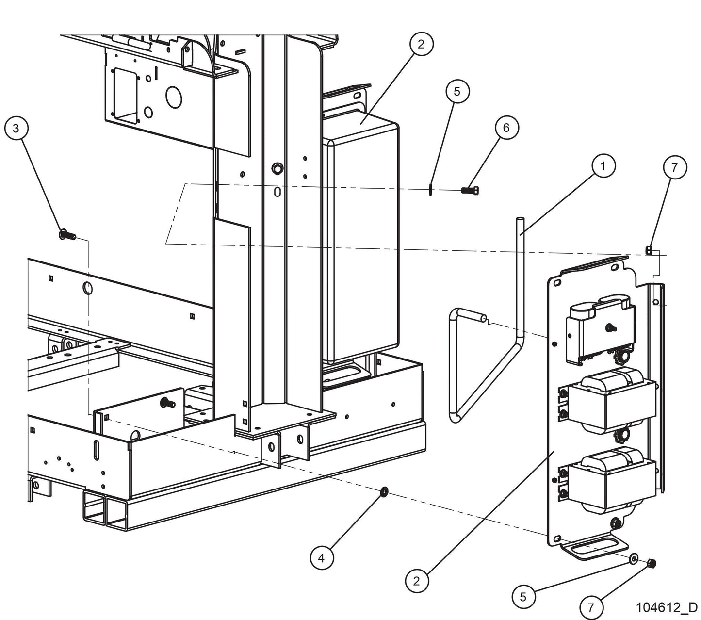 CE V-Series Night Lite Pro II 1000W 50Hz Lamps with Ballast (1 of 2) Parts By Allmand