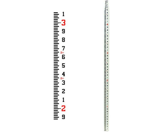 Sokkia 25 feet Fiberglass Grade Rod Measured In 10ths 1005156-01