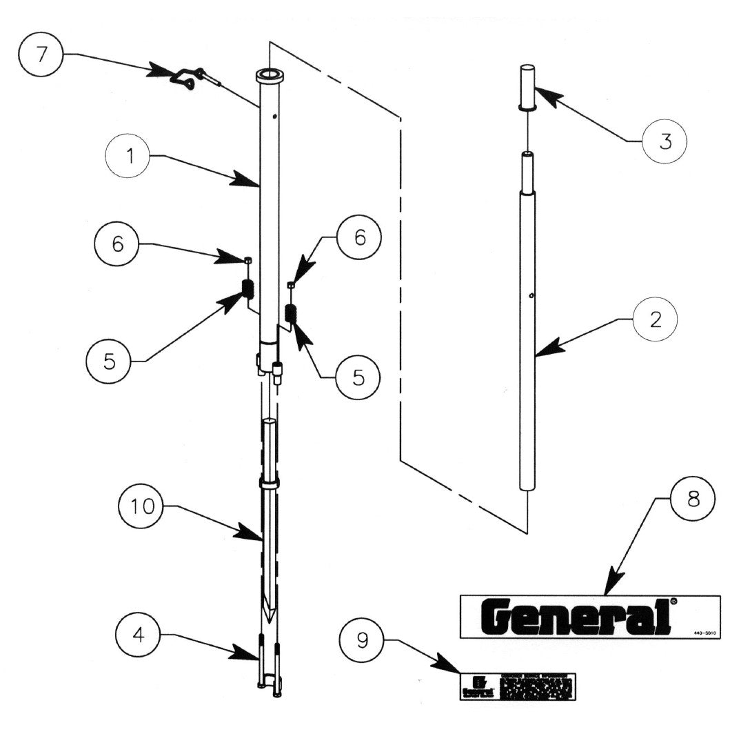 102 Bittybreaker Parts By General Equipment