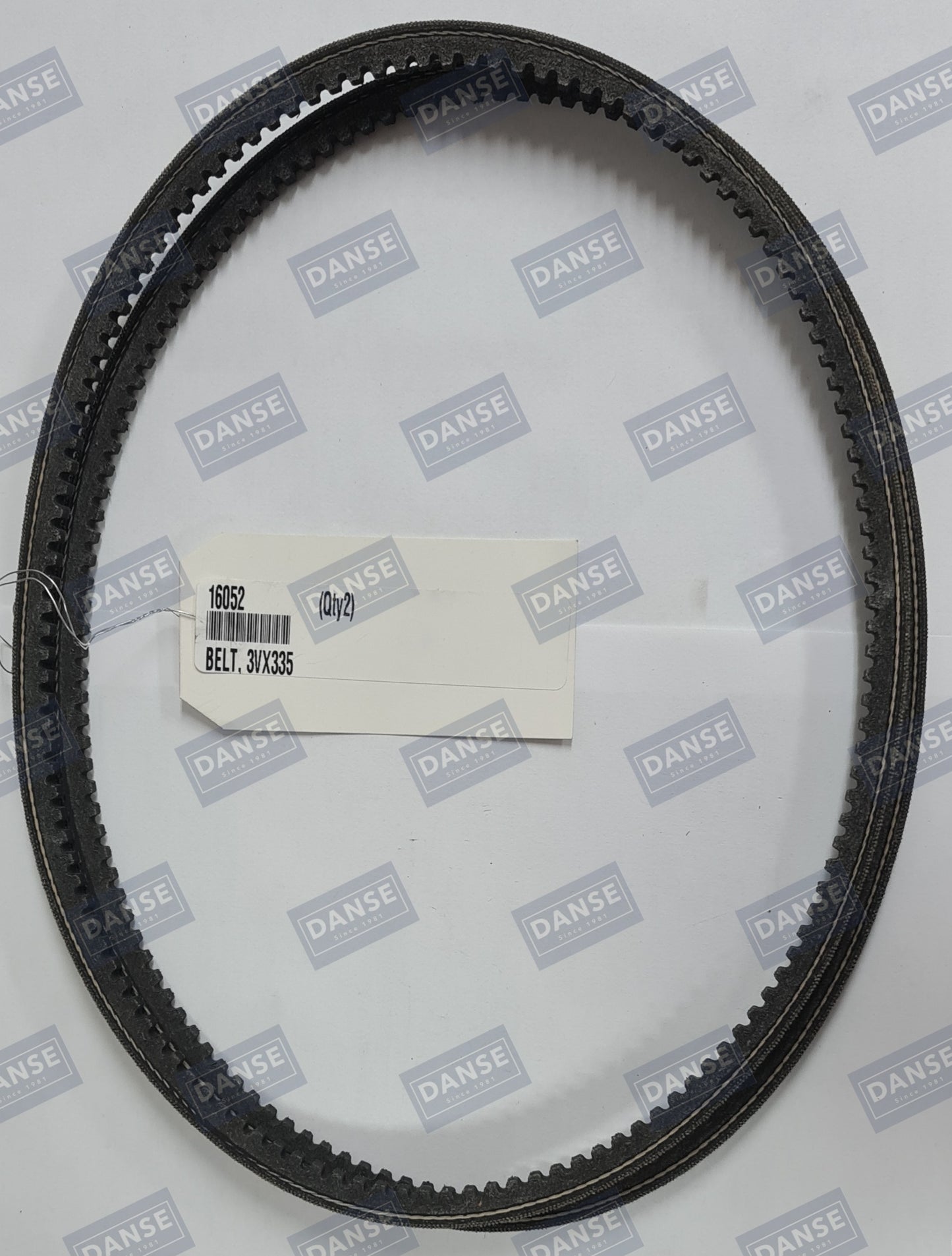 16052 Belt 3Vx335 for G55H Flex Shaft Concrete Vibrator by Multiquip