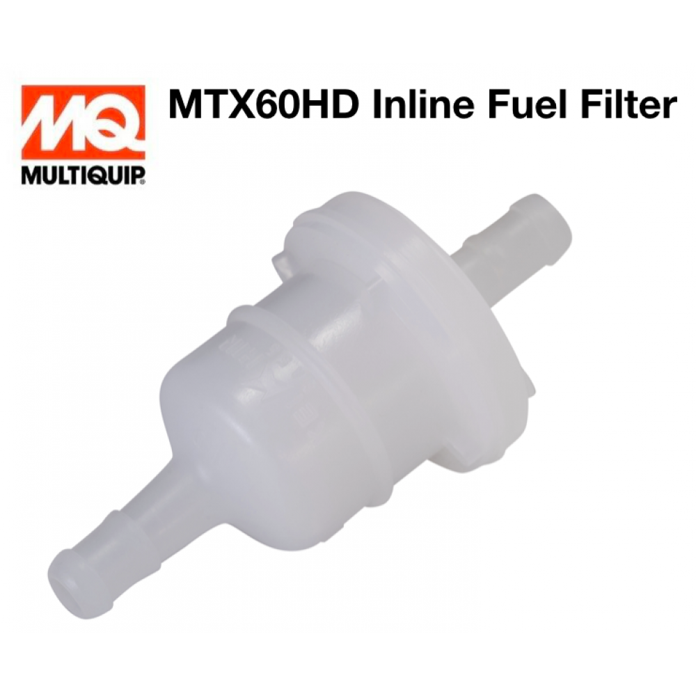 16910Z4ES21 Filter, In-Line Fuel for Multiquip Mikasa MTX50HD Jumping Jack Rammer