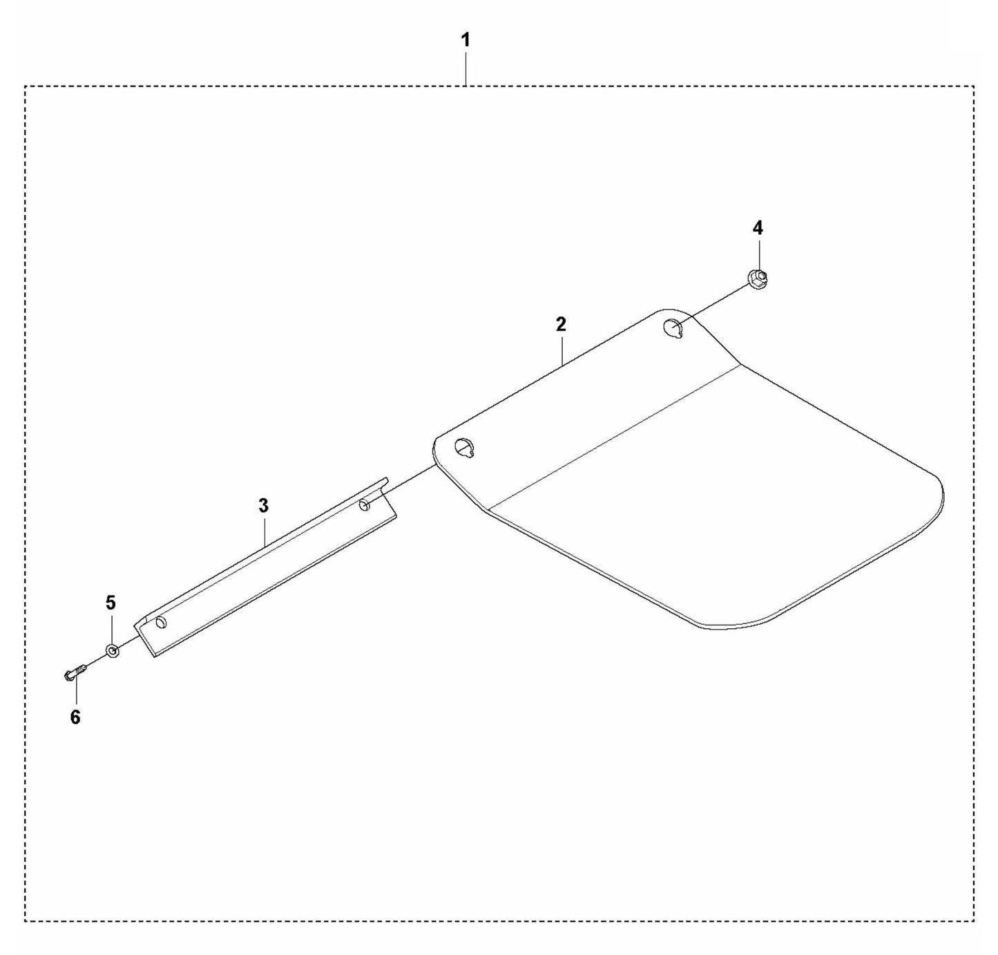 LF 75 LAT Block Paving Plate 420 mm (16,5 in") Assembly Parts by Husqvarna