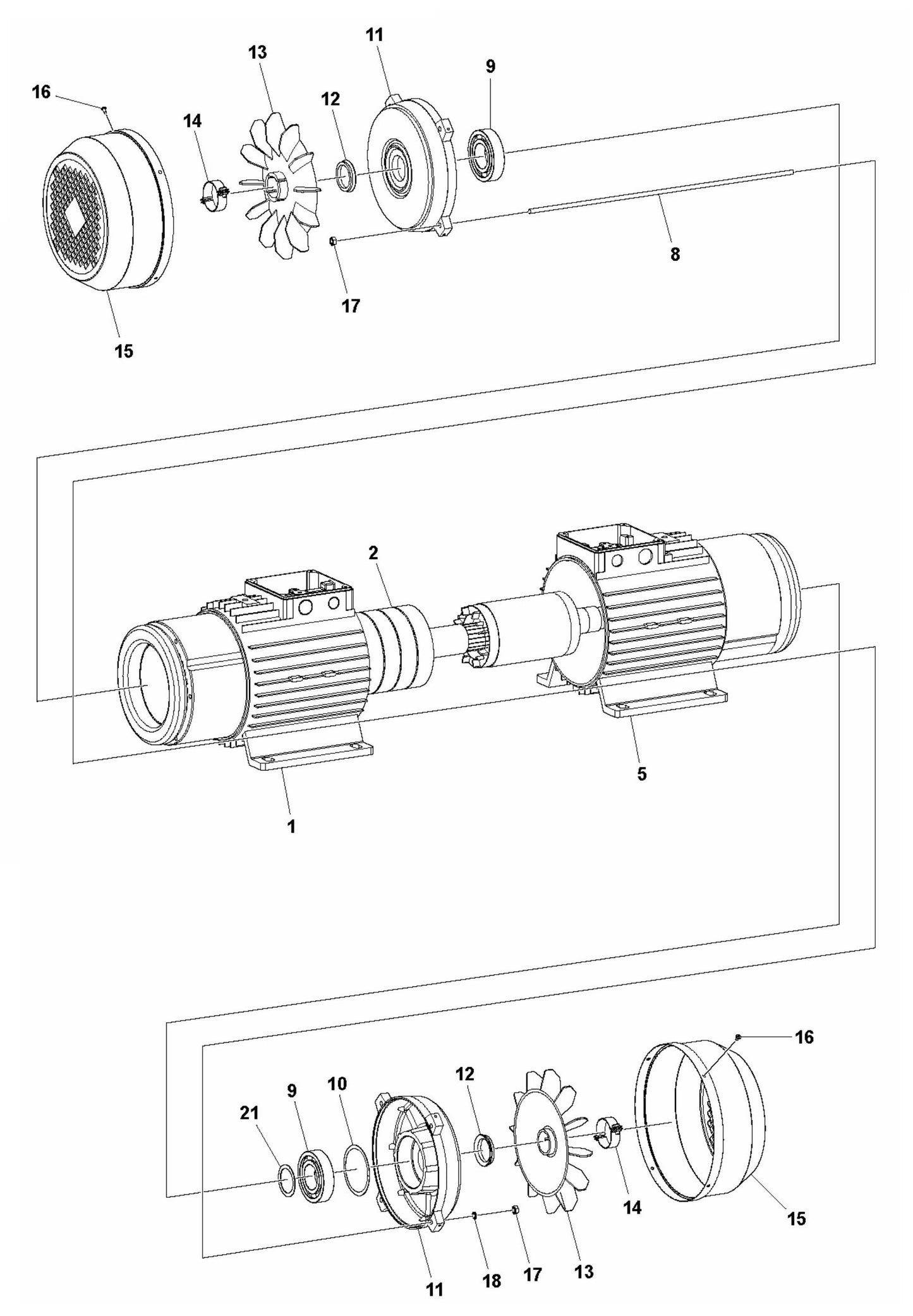 CF 67T CI4P Frequency Converter Assembly Parts by Husqvarna