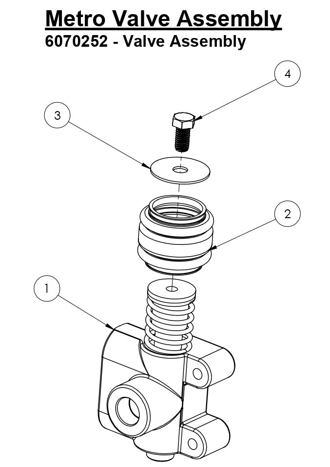 HS-20-8 Metro Valve Assembly