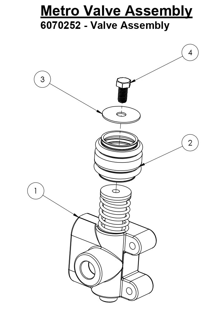 HS-16-10 Metro Valve Assembly