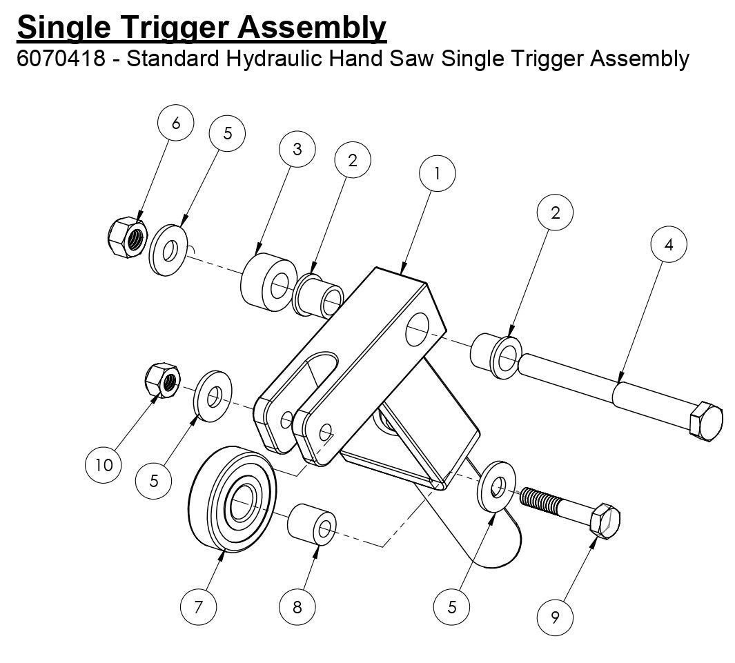 HS-16-12 Single Trigger Assembly