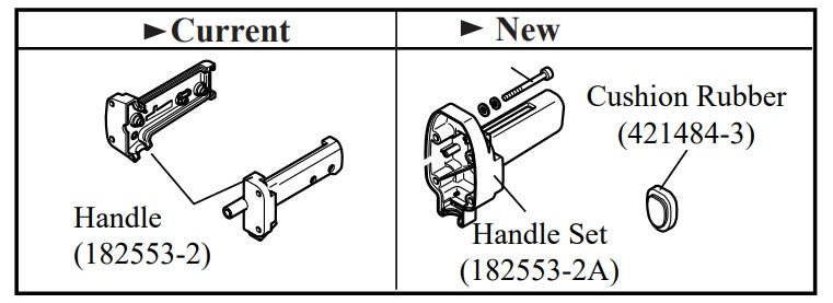HM1800 Change on Handle Set and Cushion Rubber Type 2 Demolition Hammer Assembly Parts By Makita