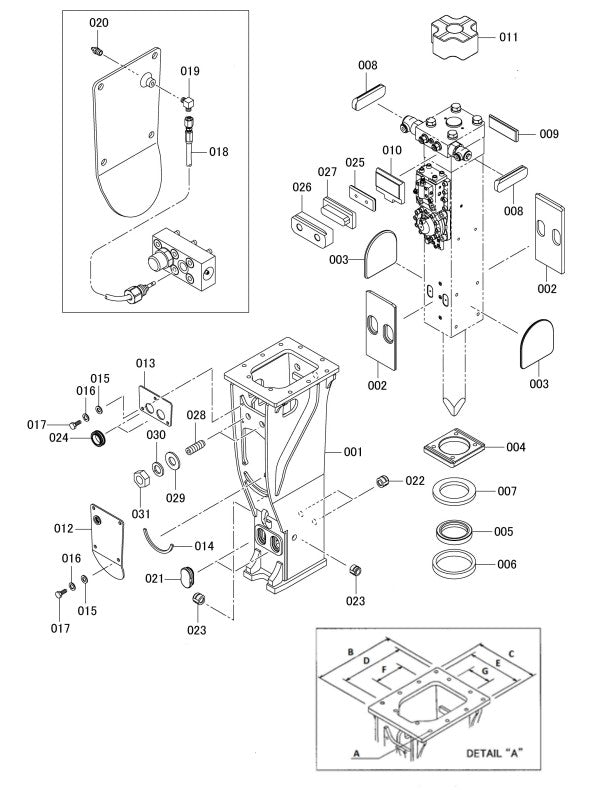 Box Screw Type Adjusters Parts for Fx375