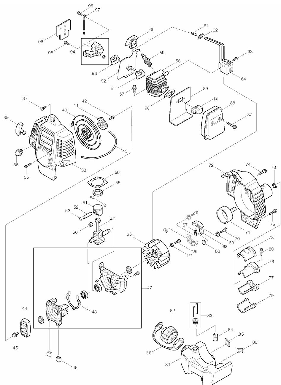 RBC256 String Trimmer Assembly Part 2 by Makita