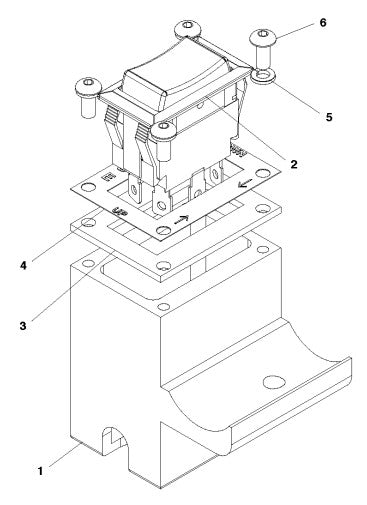 Actuator Switch Assembly parts-4000, 2015-10 By Husqvarna