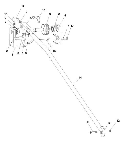 Guide Arm Assembly parts-4000, 2015-10 By Husqvarna