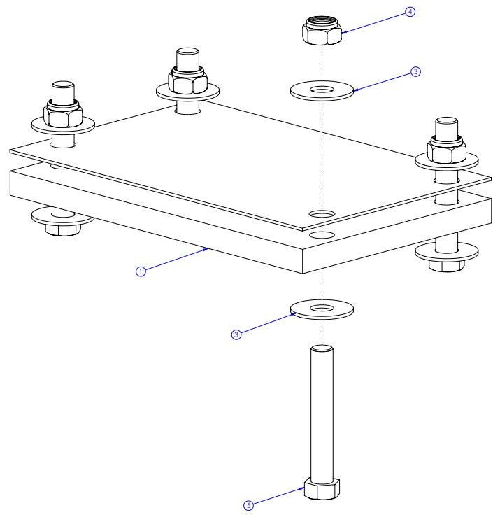 Kit, Motor Mount Assembly parts-GX4200 By Husqvarna