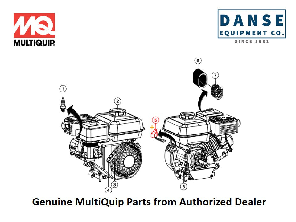 34150ZH7023 Oil Alert Unit For Honda GX160UT2QX2 Fits J3036H55 Series Whiteman Walk-Behind Power Trowels By Multiquip