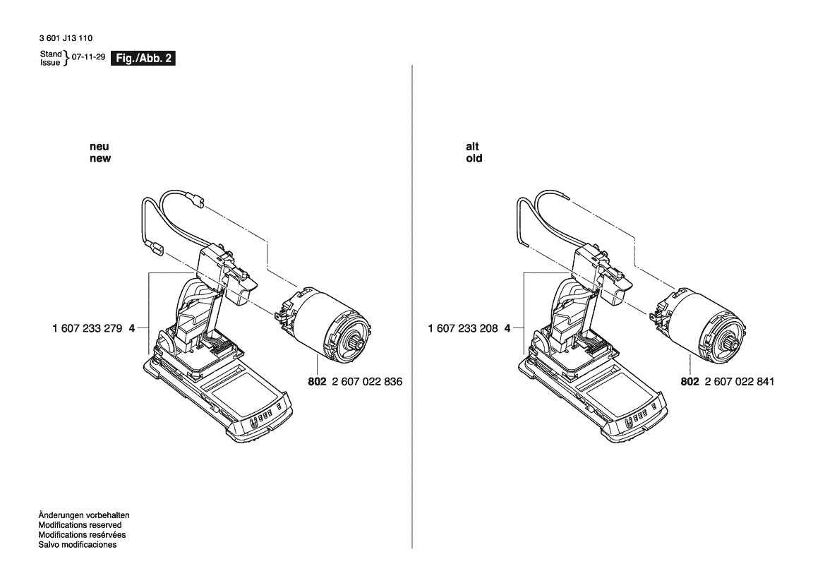 18636-03 (3601J13110) Bosch 36V Brute Tough 1 Bosch Hammer Drill Parts Diagram