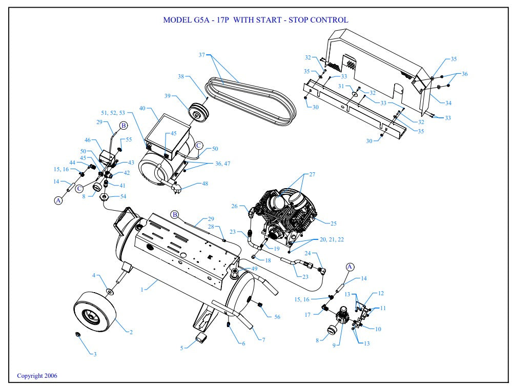 G5A-17P-SSC Assembly Parts By Jenny