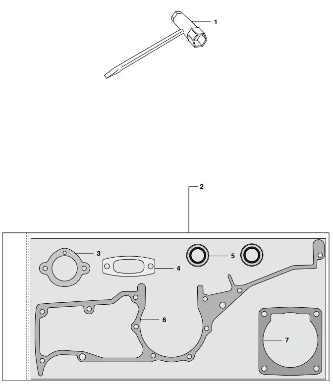 K1250 Tools Assembly Parts