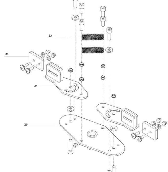 3 Cleaner Parts For CV258C CORE VAC Core Cut By Diamond Products