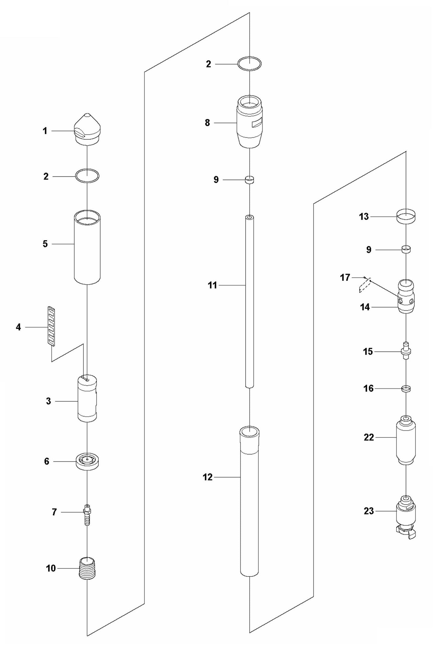 PV 37 Complete Product Assembly Parts by Husqvarna