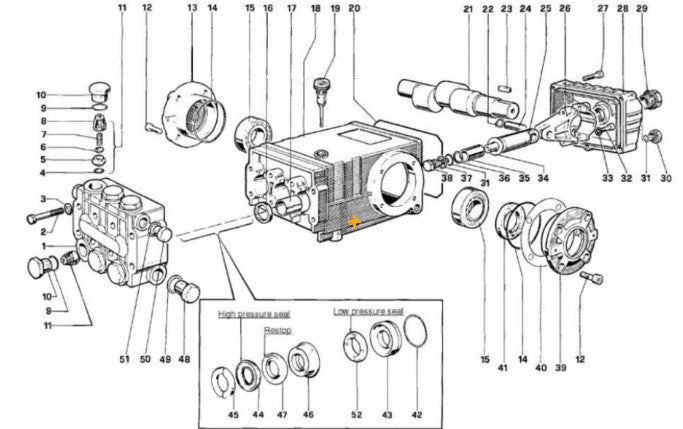 CBA-3504-1MGH (sn:10733132-99999999) Pump Assembly Parts By Mi-T-M