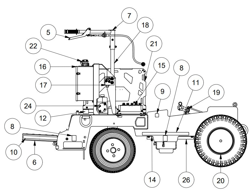 AW16-B Chassis Assembly Parts By Allen Engineering