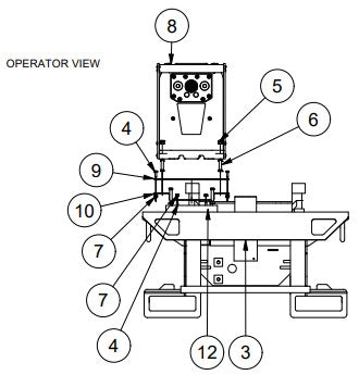 AW16-B Battery Slide Assembly Parts By Allen Engineering