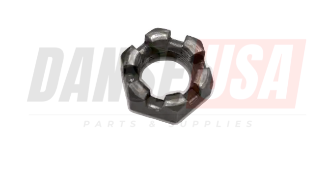 42113-04 Nut, Castle Steering 1-14 Nf X 9/16 by Allen Enginnering