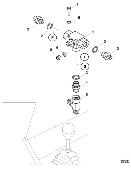 AT19S 04-05 Operator Controls: Gear Lever Assembly Parts By Allen Engineering