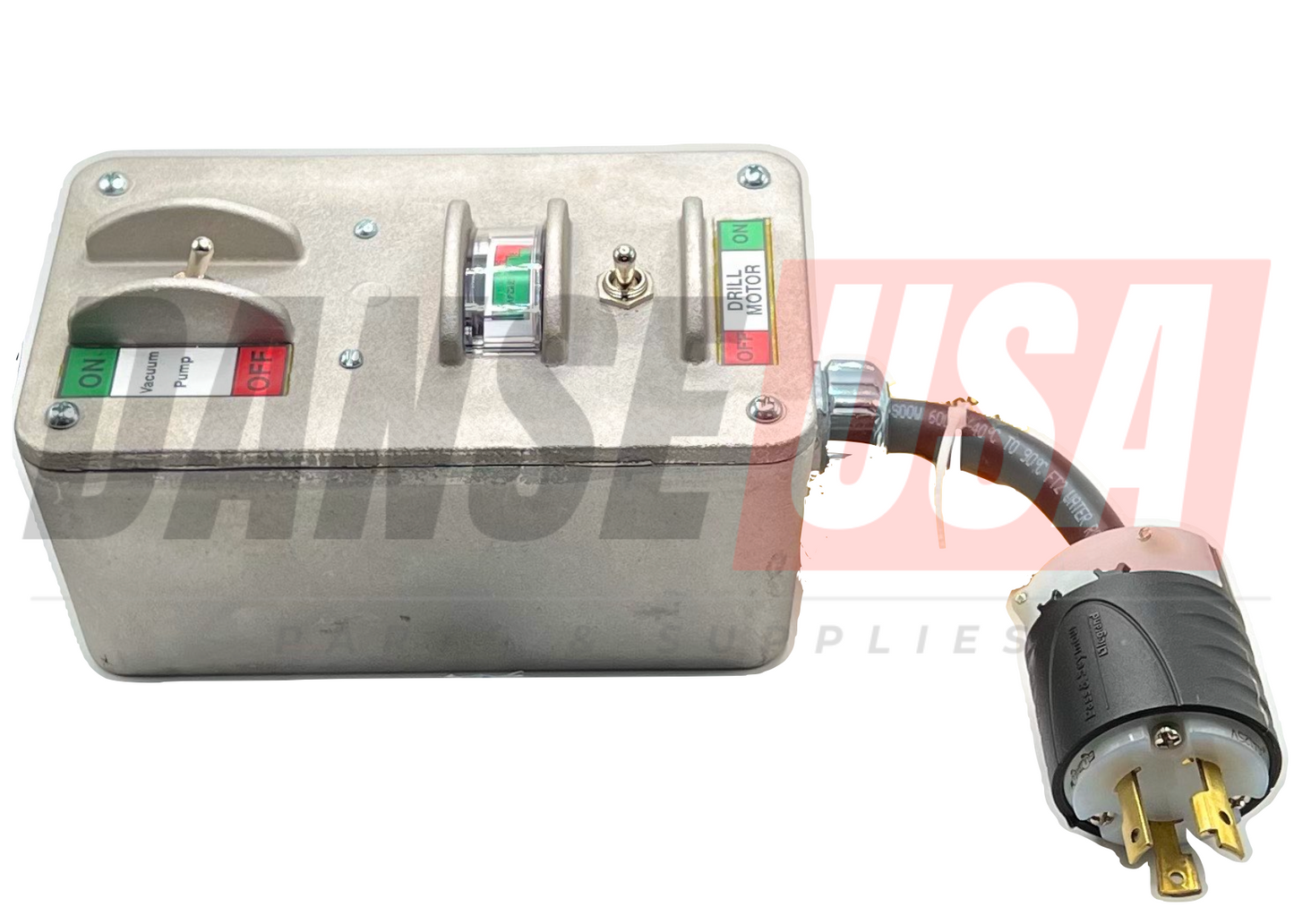 4243000 Control Panel with Dual Switch and Dual Outlet 115V for Diamond Products Core Cut Saws