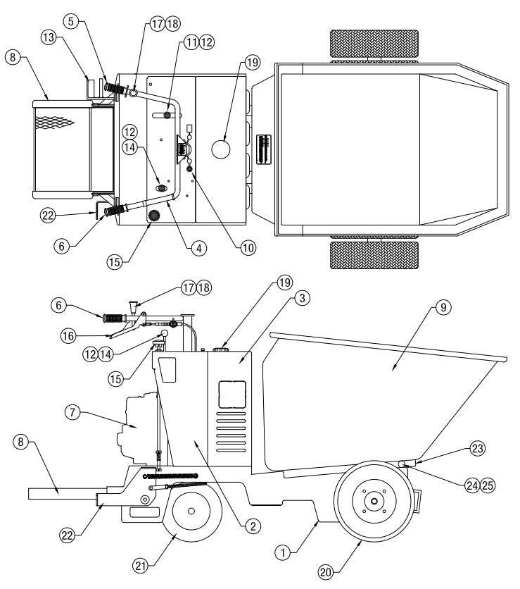 General Arrangement Assembly Parts- AR16 & AR21 By Allen Engineering