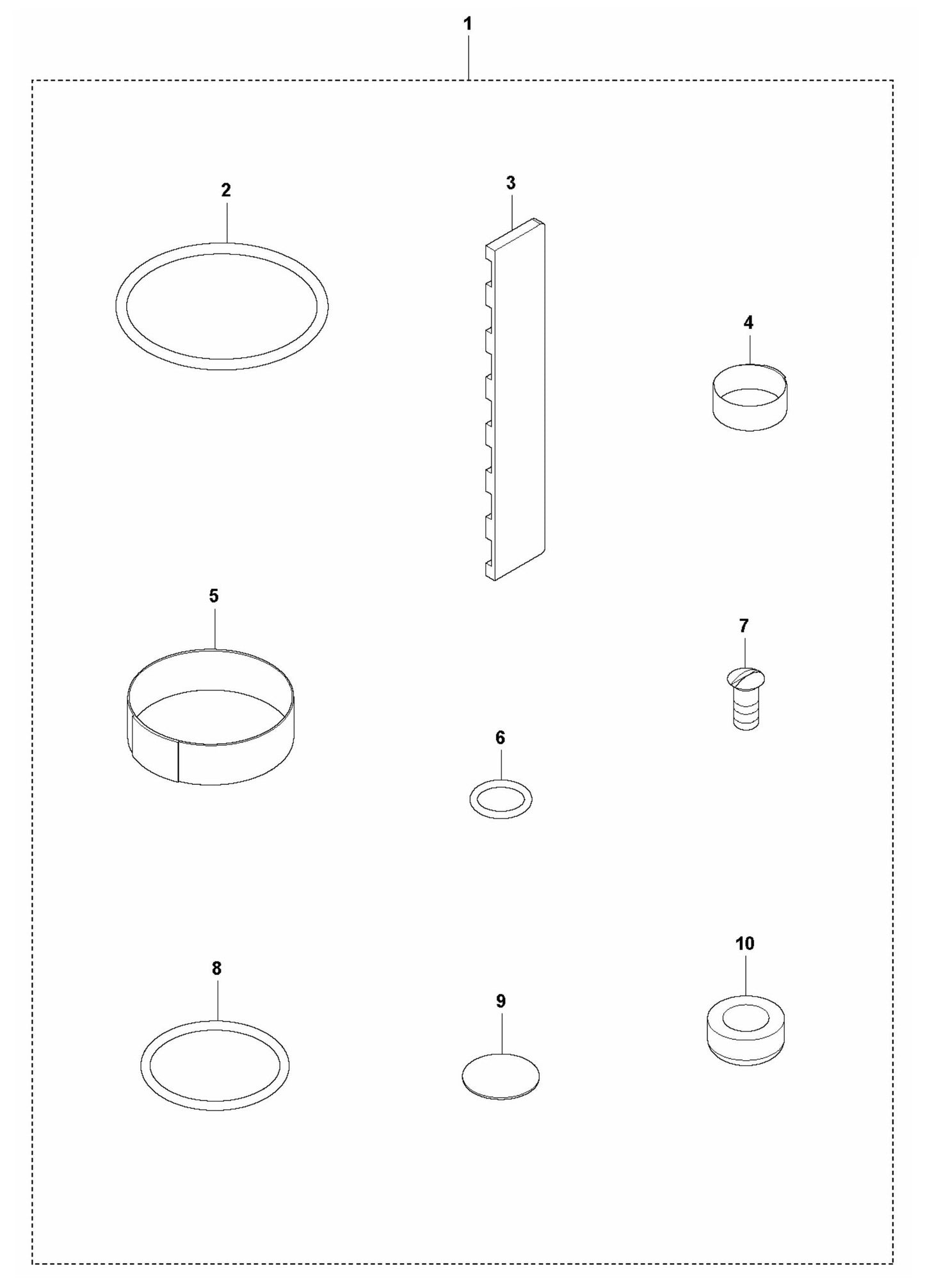 AY 67 SN 481 Service Kit Assembly Parts by Husqvarna