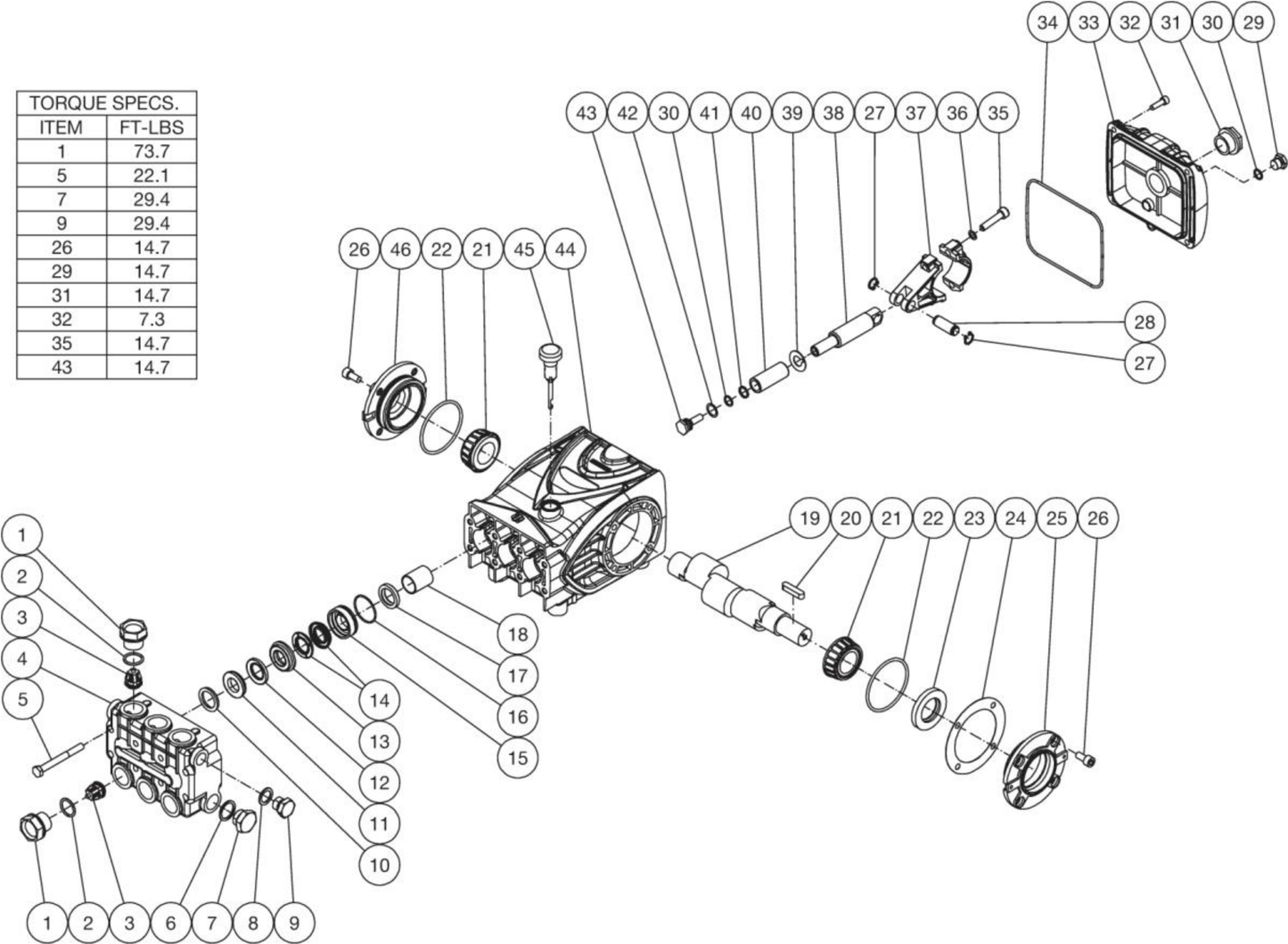 HG-3004-3460 (sn:15045001-99999999), HG-1805-1230 (sn:15045001-99999999), HG-2004-1208 (sn:15045001-99999999), HG-2004-3230 (sn:15045001-99999999), HG-2004-1230 (sn:15045001-99999999), HG-2004-3208 (sn:15045001-99999999) Pump Assembly Parts By Mi-T-M