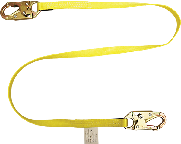 450 Web lanyard, non energy-absorbing Yellow by FrenchCreek Production